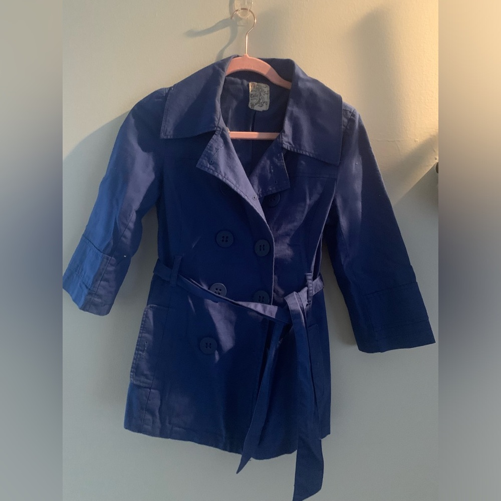 Blue jacket